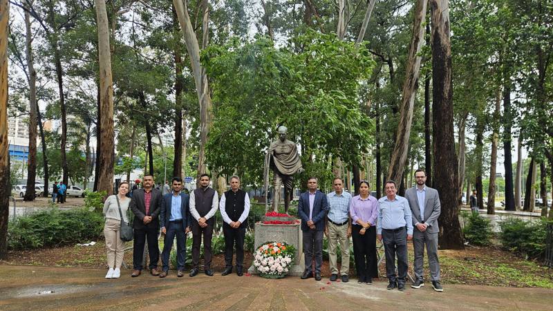 Floral Tribute to Mahatma Gandhi on his death anniversary - 30 January 2026